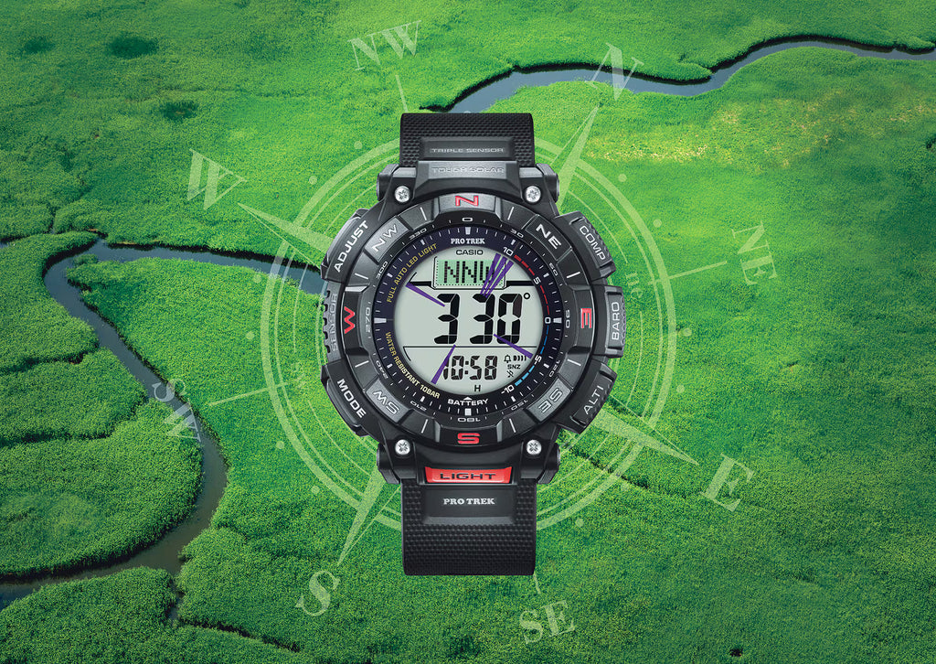 Casio Pro Trek Solar Triple Sensor Watch