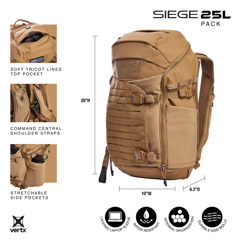 Vertx Siege Backpack 25L