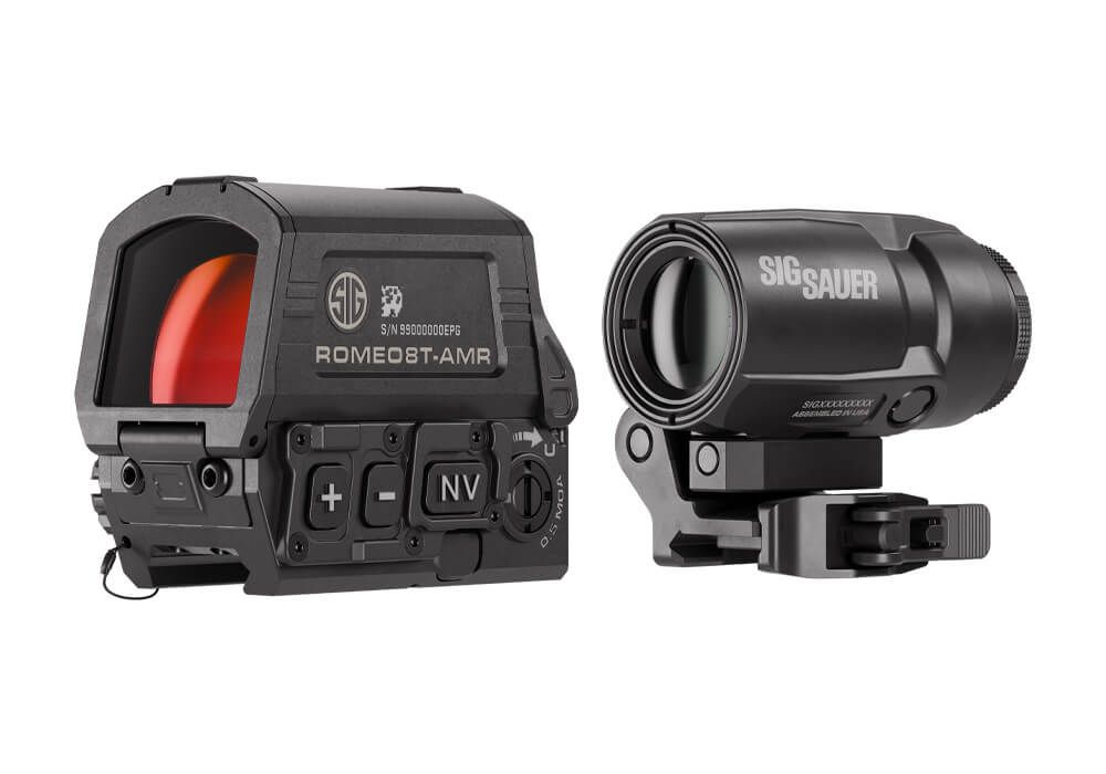 Sig ROMEO 8T AMR w/ 3x Magnifier Combo