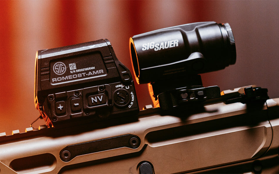 Sig ROMEO 8T AMR w/ 3x Magnifier Combo